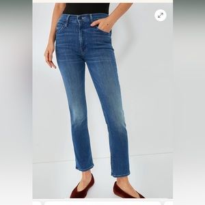 Mother denim jeans the “dazzler ankle mid rise” size 25